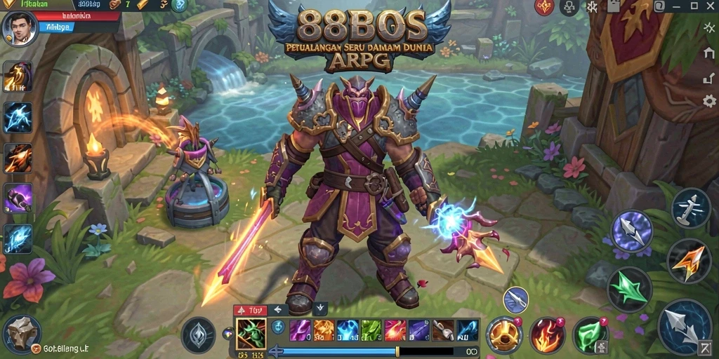 Tampilan gameplay seru dan grafis memukau dari 88BOS.