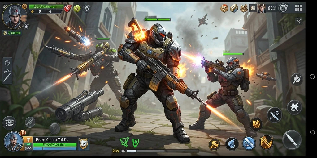Screenshot gameplay 88ID menampilkan adegan pertempuran yang intense dengan grafis yang luar biasa.