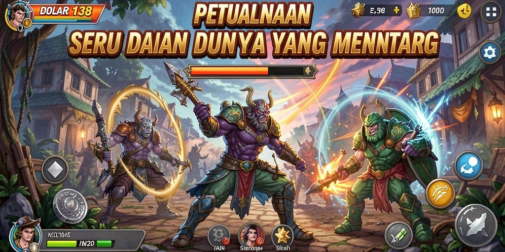 Gameplay menegangkan dalam petualangan DOLAR138 yang memukau.