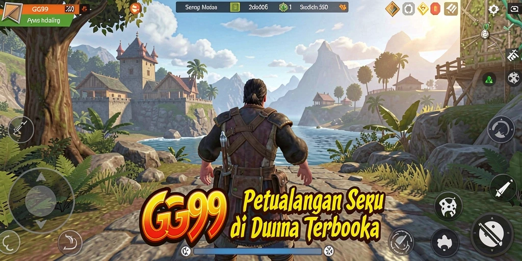 Gameplay seru di dunia terbuka penuh petualangan.