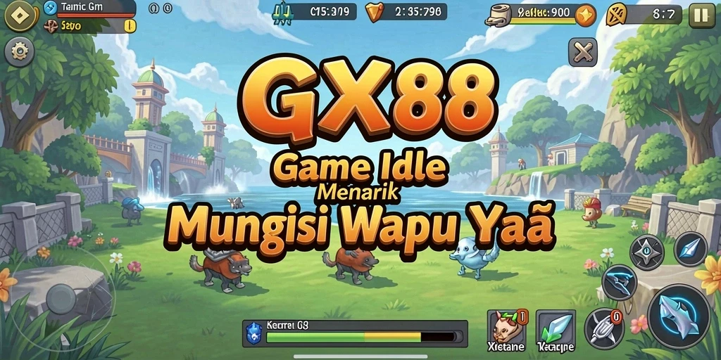 Tampilan gameplay GX88 yang memikat dan santai untuk dimainkan.