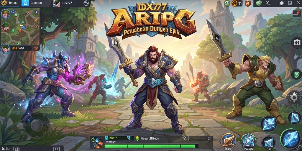 Gameplay seru IDX777 dengan grafik yang memukau dalam dunia ARPG.
