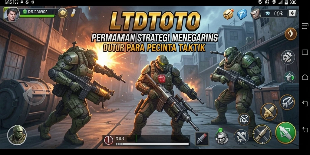 Screenshot LTDTOTO menunjukkan momen mendebarkan dalam strategi permainan.