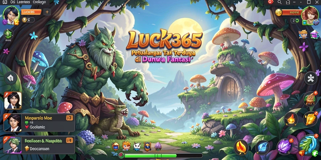 Tampilan gameplay menawan di dunia petualangan LUCK365.