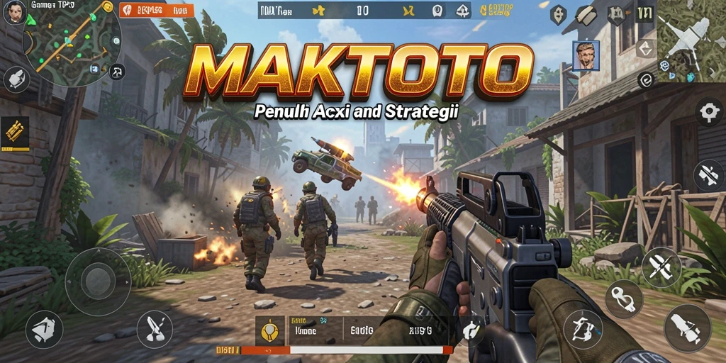 Gameplay seru dan aksi mendebarkan di MAKTOTO.