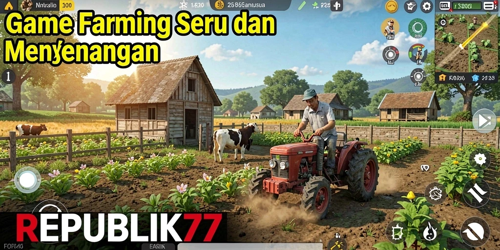Gameplay seru dan interaktif dari REPUBLIK77.